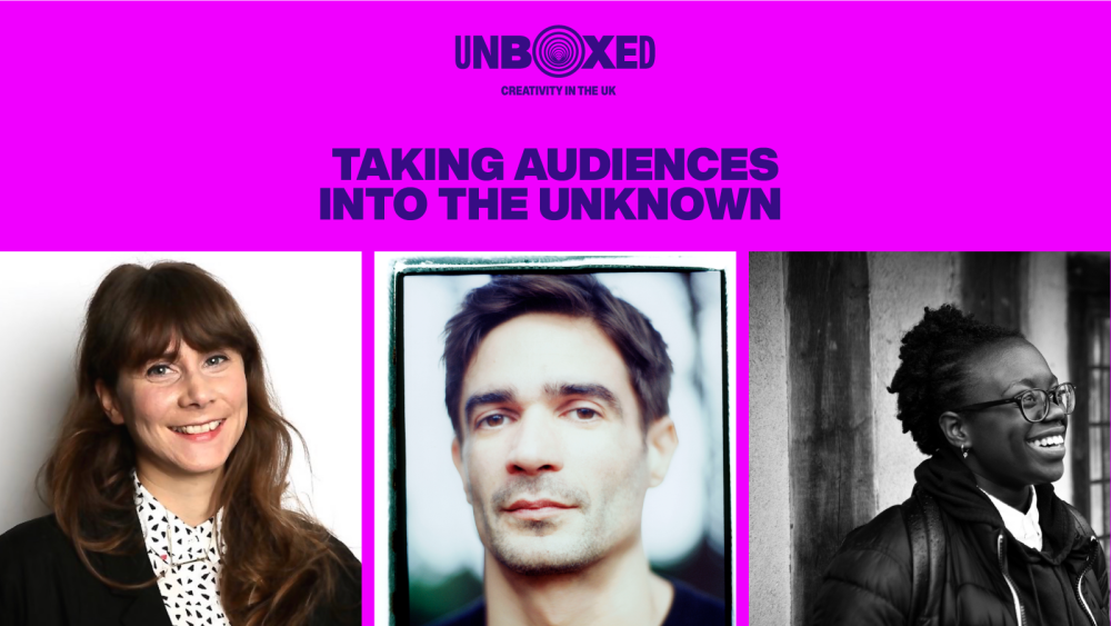 Taking audiences into the unknown image